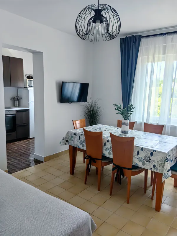 Sala da pranzo dell'appartamento familiare